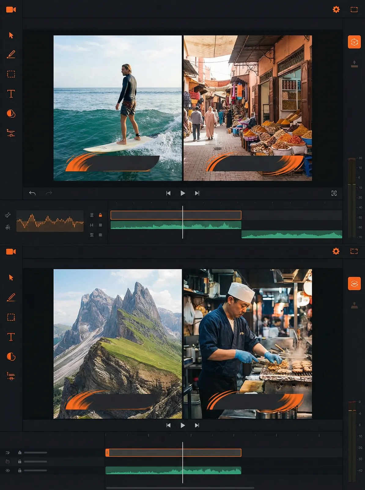 波盈体育app Vlog开场模板设计